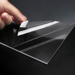 Gartful Clear Acrylic Sheet 12 x 12 Inches Transparent Plexiglass Acrylic Panel 1/8 Inches (3mm) Thickness Square Board for Signs, DIY Craft