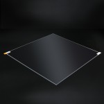 Gartful Clear Acrylic Sheet 12 x 12 Inches Transparent Plexiglass Acrylic Panel 1/8 Inches (3mm) Thickness Square Board for Signs, DIY Craft
