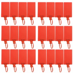 Gartful 24pcs/lot Plactic Labels 57 x 100mm ID Tag Cable Tie Mark Name Card Label Identification Tags with Tagging Fastener