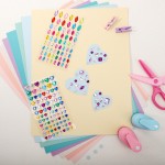 Gartful 840PCS Gems Rhinestone Stickers, 10 Sheets Colorful Self Adhesive Jewel Sticker Bling Diamond Crystal for Art&Craft Project, Makeup, Nails, Scrapbooking Embellishment, 10 Shapes &Assorted Size