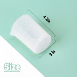 Gartful 4pcs 250ml Silicone Measuring Cups Large Nonstick Reusable Silicone Mixing Cups for Epoxy Resin Casting Molds