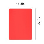 Gartful 40x30cm 0.8mm Thickness Silicone Sheet for Crafts Jewelry Casting Molds Mat Multipurpose Placemat Counter Top Protector Nonslip Pad