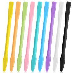 Gartful 1pcs Reusable 3.9" Silicone Stir Stick Epoxy Resin Stir Sticks for Resin Mixing Arts Crafts Facial Mask Stirring Rods