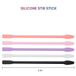 Gartful 1pcs Reusable 6.3" Large Silicone Stir Stick Epoxy Resin Stir Sticks for Resin Mixing Arts Crafts Tools Facial Mask Stirring Rods