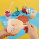 Gartful 1PCS 250ml/500ml Resin Measuring Cup Large Silicone Reusable Resin Mixing Pouring Cups Easy Clean for Craft Epoxy