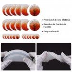 Moon Resin Molds, Gartful Lunar Epoxy Resin Casting Molds, Include Crescent Silicone Molds, Full Moon Epoxy Mold, 6 Shapes for Wall Hanging, Home Decor, Jewelry Making, Keychains, Crafts DIY, 2 Sizes