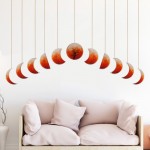 Moon Resin Molds, Gartful Lunar Epoxy Resin Casting Molds, Include Crescent Silicone Molds, Full Moon Epoxy Mold, 6 Shapes for Wall Hanging, Home Decor, Jewelry Making, Keychains, Crafts DIY, 2 Sizes