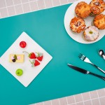 Silicone Mats for Countertop - 32"x 24"x0.07", Extra Large Multipurpose Mat, Counter Table Protector, Desk Saver Pad, Placemat Nonstick Nonskid Heat-Resistant Kitchen Pad, Dark Green