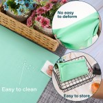 Gartful 70x50cm 0.8mm Thickness Extra Large Silicone Crafts Table Mat Nonstick Counter Top Protector Epoxy Resin Jewelry Casting Molds Pad