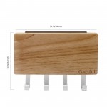 Gartful Wooden Clothes Hook Wood Clothes Key Hooks Decorative for Wall with Shelf Wall Mounted Hangers for Home Office Kitchen Entryway Hanging Wall Organizer