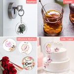 Gartful Clear Acrylic Circles - 3.5 inch, 24 Pieces Blank Round Disks, Transparent Plexiglass Discs Panel, 0.08" Thick Plastic Sheets For Signs, Milestone Markers, Table Top, Art Crafts, DIY Ornament