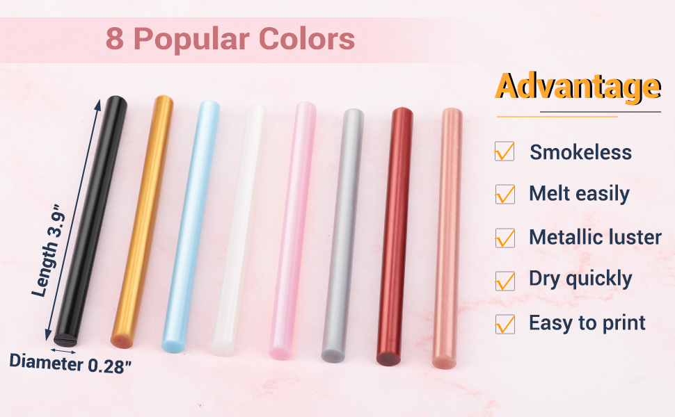 Gartful-60-Pieces-Glue-Gun-Sealing-Wax-Sticks-Mini-Hot-Melt-Glue-Sticks-for-Wax-